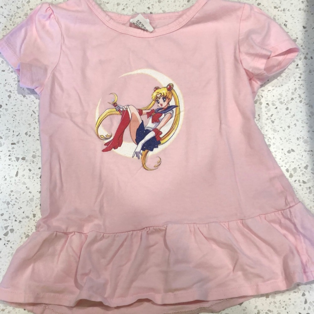 Sailor moon toddler top